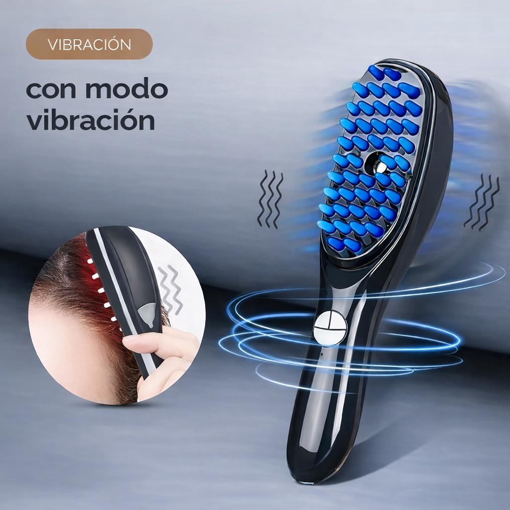 Peine de masaje eléctrico